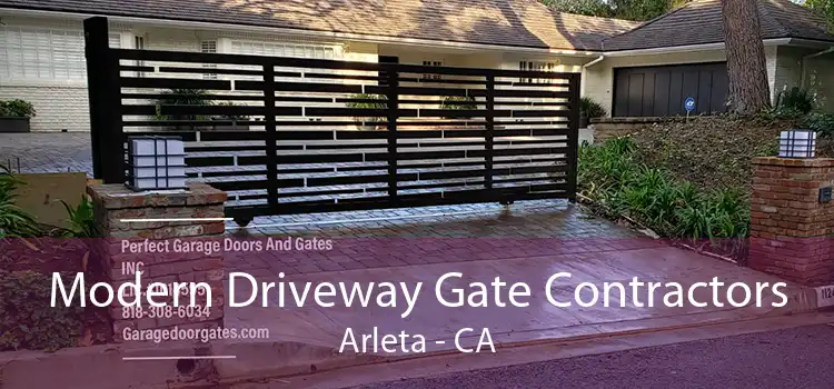 Modern Driveway Gate Contractors Arleta - CA