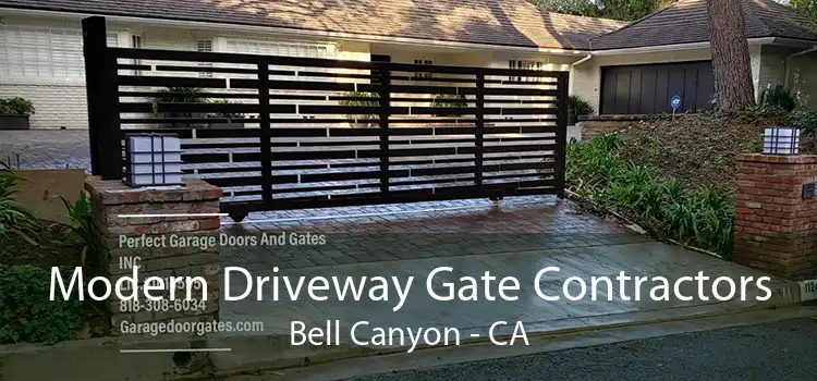 Modern Driveway Gate Contractors Bell Canyon - CA