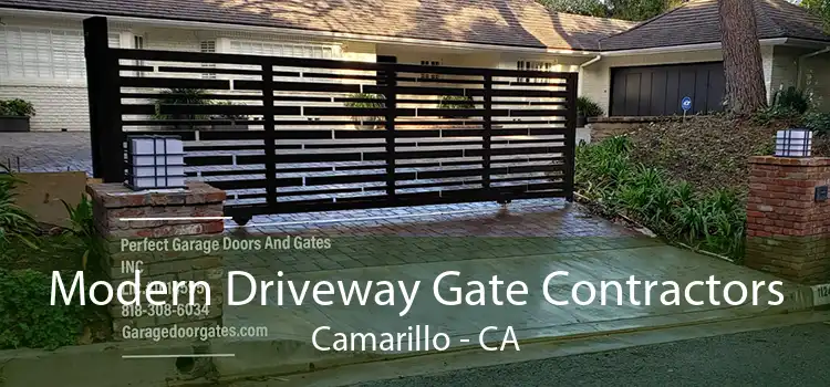 Modern Driveway Gate Contractors Camarillo - CA