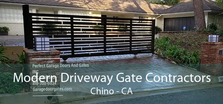 Modern Driveway Gate Contractors Chino - CA