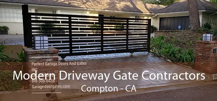 Modern Driveway Gate Contractors Compton - CA