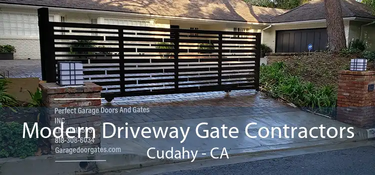 Modern Driveway Gate Contractors Cudahy - CA