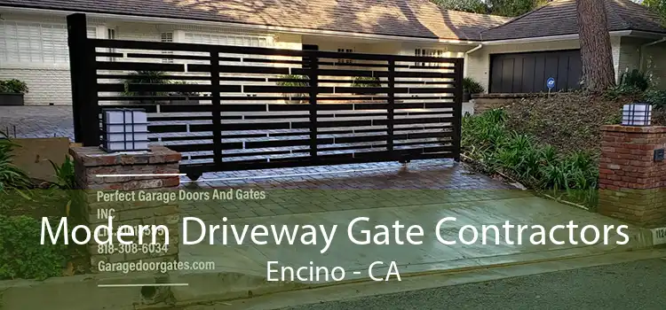 Modern Driveway Gate Contractors Encino - CA