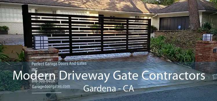 Modern Driveway Gate Contractors Gardena - CA