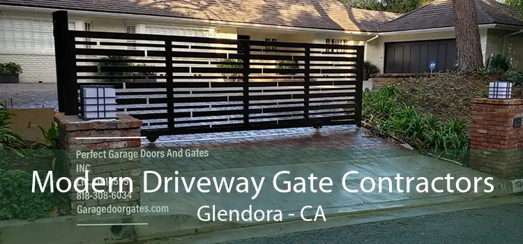 Modern Driveway Gate Contractors Glendora - CA