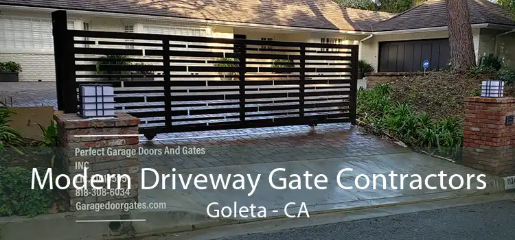 Modern Driveway Gate Contractors Goleta - CA