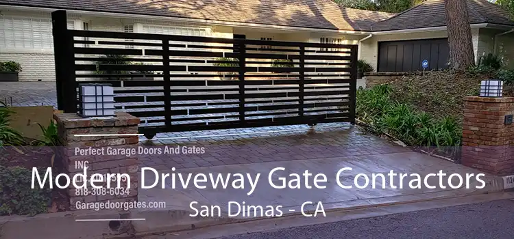 Modern Driveway Gate Contractors San Dimas - CA