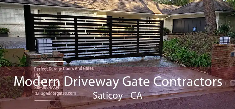 Modern Driveway Gate Contractors Saticoy - CA