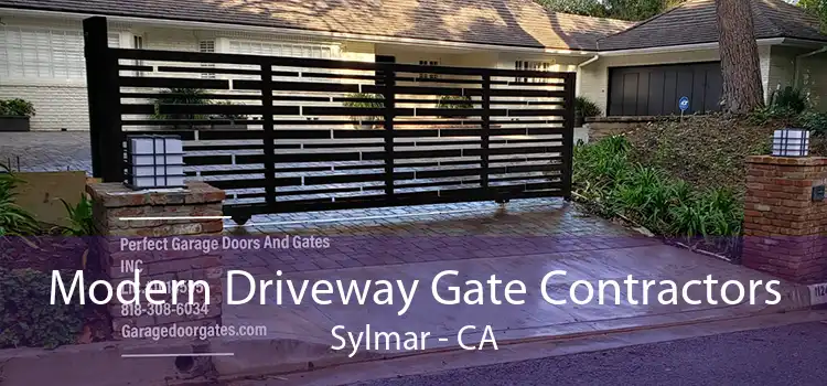 Modern Driveway Gate Contractors Sylmar - CA