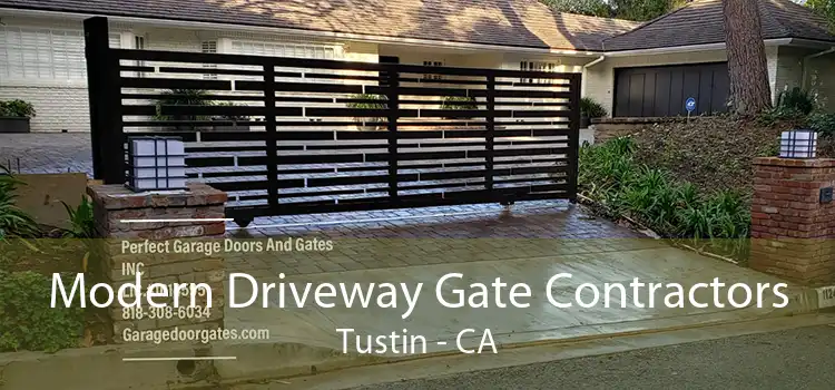 Modern Driveway Gate Contractors Tustin - CA