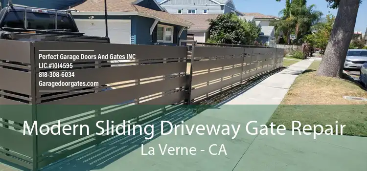 Modern Sliding Driveway Gate Repair La Verne - CA