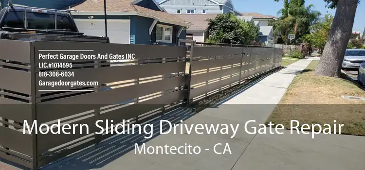 Modern Sliding Driveway Gate Repair Montecito - CA