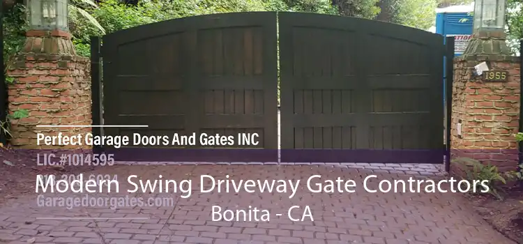 Modern Swing Driveway Gate Contractors Bonita - CA